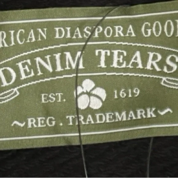 DENIM TEAR HOODIE SZM WITH Receipt to to prove it’s authentic